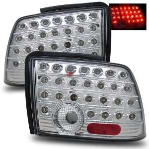  99 04 Ford Mustang LED Tail Lights   Chrome: Automotive