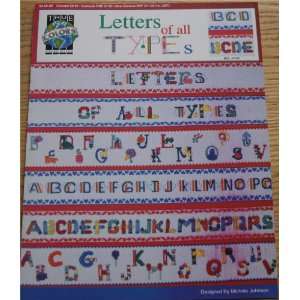  Letters of All Types Cross Stitch True Colors BCL 10181 