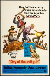 Day of the Evil Gun 1968 Original U.S. One Sheet Movie Poster  