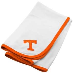   Tennessee Volunteers White Soft Cotton Baby Blanket: Everything Else