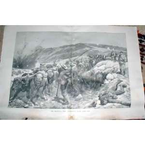   Bluejackets Saving Their Guns Transvaal 1900 Boer War