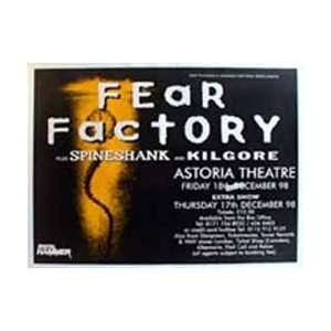  Music   Rock Posters Fear Factory   London Astoria 