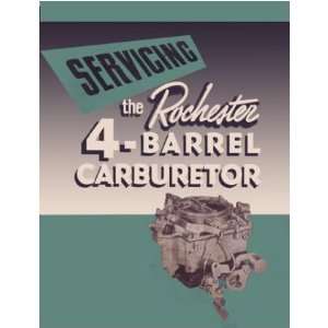  1955 BUICK ROCHESTER 4 BARRELL Carburetor Shop Manual 