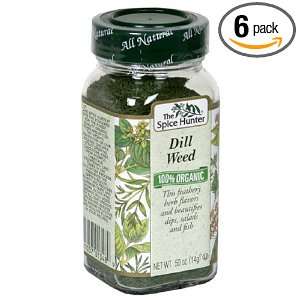 Spice Hunter Organic Dill Weed, 0.5 Ounce Unit (Pack of 6)  
