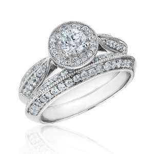  Roberta Z Diamond Bridal Set 1ctw   Size 7 Jewelry