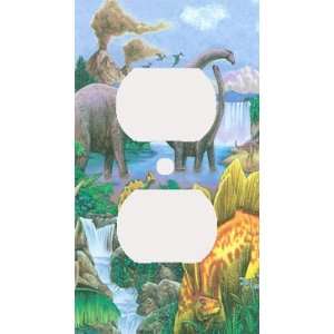 Dinosaur World Decorative Outlet Cover