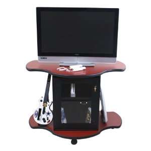  Paragon Furniture Gaming Cart w/ Storage Cabinet