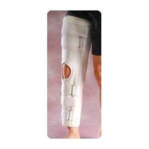 Rolyan Slip Resistant Knee Immobilizer. Short Length 20 (51cm) Size 
