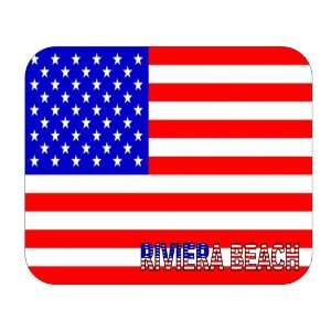 US Flag   Riviera Beach, Florida (FL) Mouse Pad 