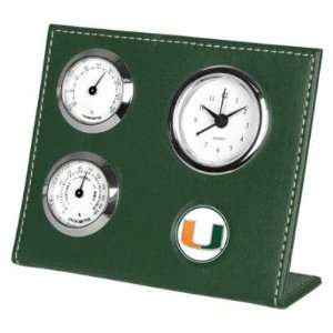 Miami Hurricanes Clock