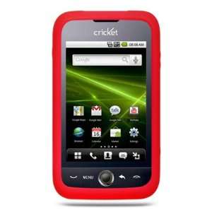  RED SOFT SILICONE SKIN CASE COVER + LCD SCREEN PROTECTOR 