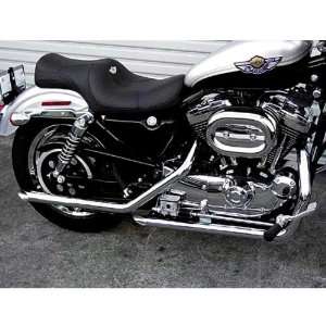 Cycle Shack 2in. Slash Cut Drag Pipes 1986 2003 Harley Davidson XL 