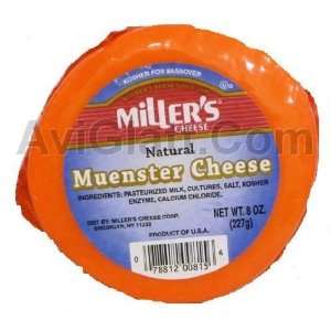 Millers Natural Muenster Cheese 8 oz  Grocery & Gourmet 