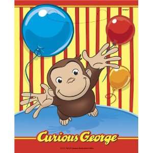  Curious George Treat Bags (8 count): Home & Kitchen