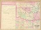 20 antique maps of OKLAHOMA STATE history atlas TREASURE HUNTING old 