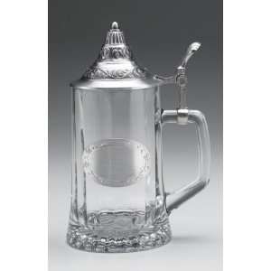  0.4 Liter Glass Starbottom Beer Stein with Engravable 