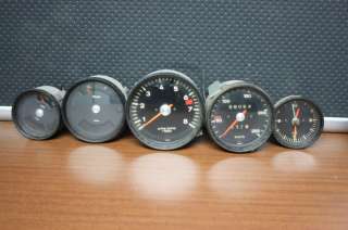 Porsche 911 1968 Instrument Cluster Set Tach Clock  