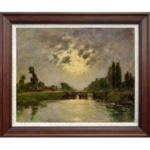  Hand Painted Oil Paintings: Saint Valery Sur Somme Bridge 