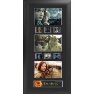   Of The King Wood Framed Back Lit Movie Film Cell Plaque 20x11 NIB
