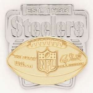  PITTSBURGH STEELERS OFFICIAL LOGO LAPEL PIN Sports 