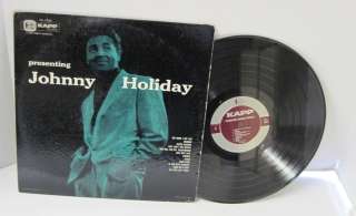 PRESENTING JOHNNY HOLIDAY KAPP RECORDS LP KL 1029  