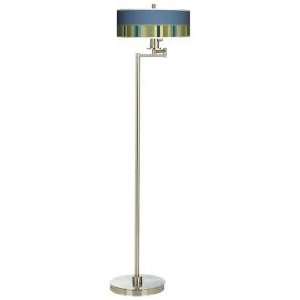   Modern Palette Energy Efficient Swing Arm Floor Lamp