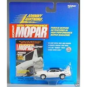  Johnny Lightning MOPAR 1970 White Plymouth Superbird Toys 