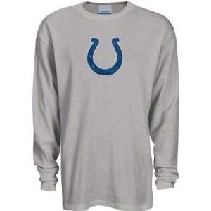  Indianapolis Colts Grey Authentic Issue Long Sleeve Waffle 