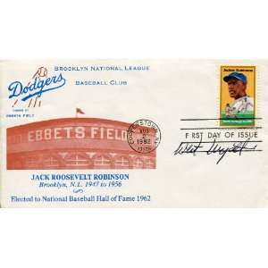 Whit Wyatt Autgraphed / Signed First Day Cover   Sports Memorabilia 