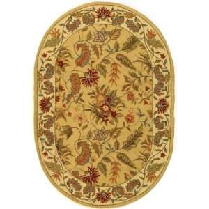 Safavieh Chelsea Collection HK141A Hand Hooked Wool Oval Area Rug, 7 