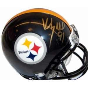  Willie Reed (Pittsburgh Steelers) Football Mini Helmet 