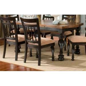  Banister Refectory Rectangular Leg Dining Table by Legacy 
