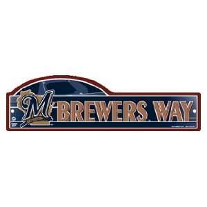  Milwaukee Brewers Street Sign