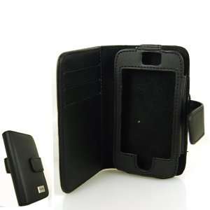 Mobo Leather Carrying Case with flip cover and belt clip for iPhone 3G 