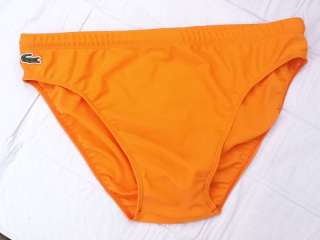 NWT LACOSTE MENS SWIMMING BRIEFS, SIZE EUR 6  