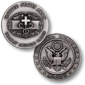  Combat Medical Badge Challenge Coin 
