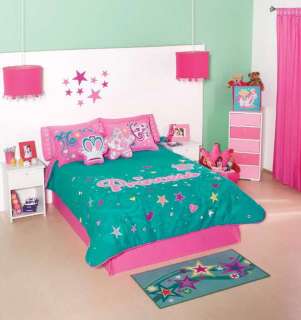 Girls Princess Pink Comforter Sheets Bedding Set Full  