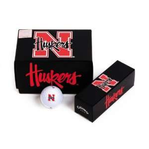  Nebraska Corn Huskers NCAA Team Logod Golf Balls (1 Dozen 