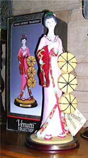 GEISHA GIRL Osaki JAPANESE VENUTTI COLLECTION FIGURINE  