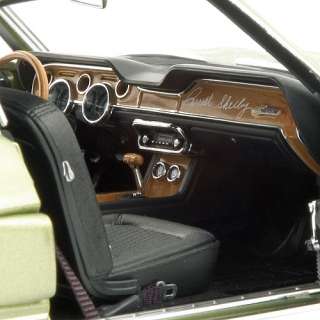   709 1:18 1968 SHELBY FORD MUSTANG GT 500KR GREEN DIECAST MODEL  