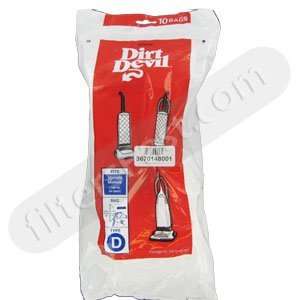   : Dirt Devil Type D Vacuum Bags   10 Pack Microfresh: Home & Kitchen
