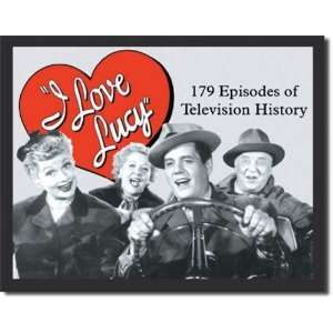   Love Lucy Signs   TV History Tin Sign   Classic Tin Signs: Home