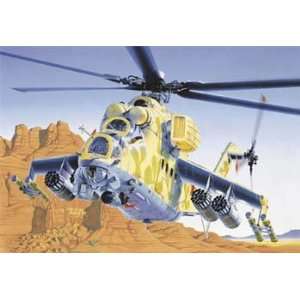   Italeri   1/72 Mi 24 Hind D/E (Plastic Model Helicopter) Toys & Games