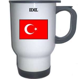  Turkey   IDIL White Stainless Steel Mug 