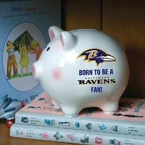  Memory Company Baltimore Ravens Born To Be Piggy Bank 