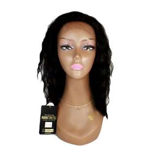  JUNEE FASHION Human Lace Front Wig   H MELODY   Color #1B 