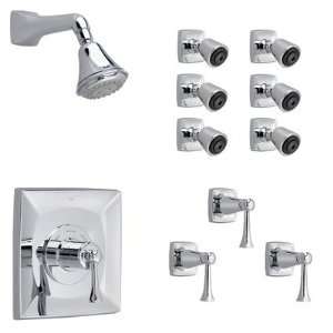 Illume Complete Shower Kit 13 with Lever Handle Finish: Brushed Nickel