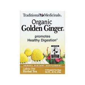  Traditional Medicinals   Organic Golden Ginger, 16 bag 