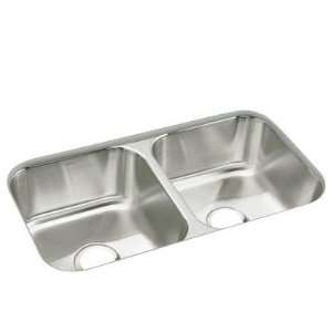 Sterling McAllister 32 x 18 Double Bowl Stainless Steel 