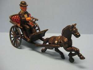 Cast Iron Horse Cart, Pony Cart Vintage/Antique  